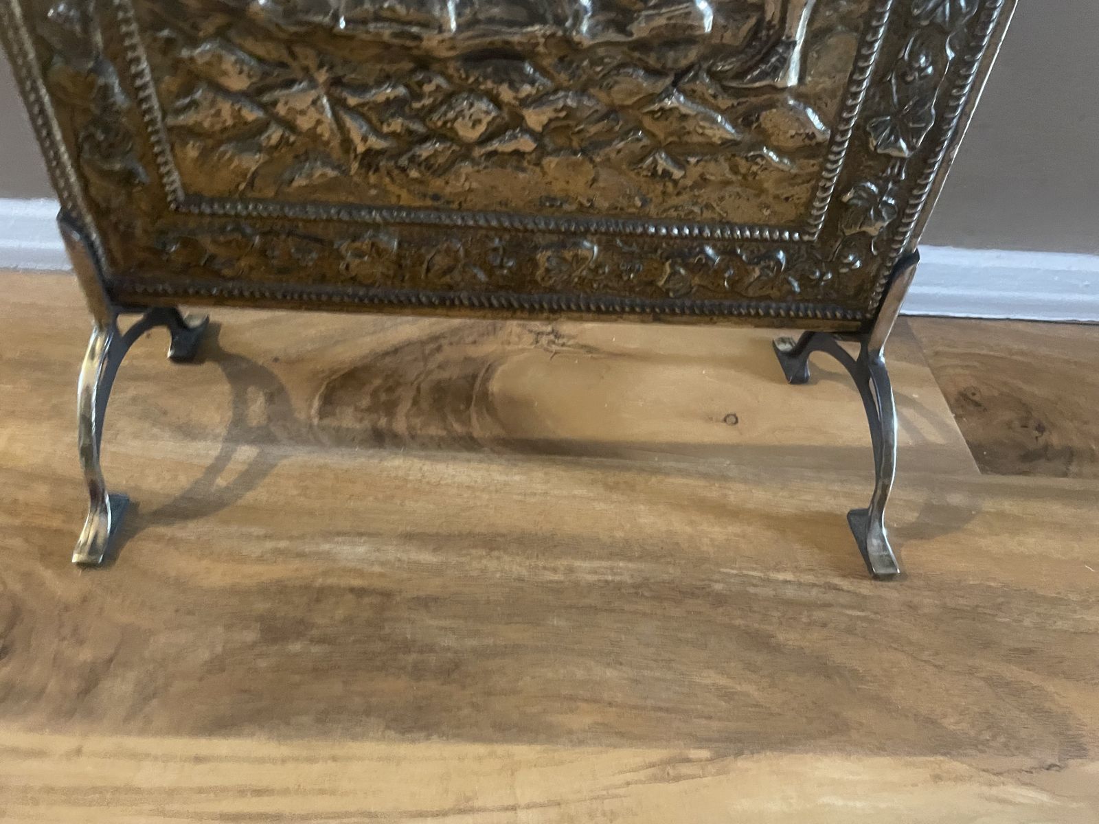 Vintage Brass Firescreen photo vinterior