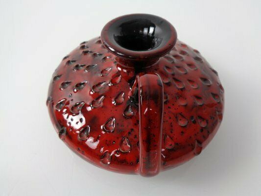 Italian Strawberry Ceramic Vase By Fratelli Fanciullacci For Bitossi, 1960s photo buy