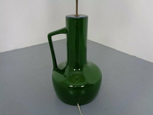 photo vintage Large 440 50 Pop Art Ceramic Floor Lamp From Scheurich, 1970s