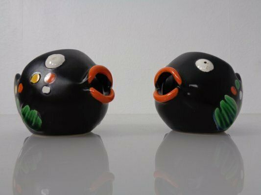 photo for sale Ceramic Fish Ashtrays From Zell Schmider, 1960s, Set Of 2