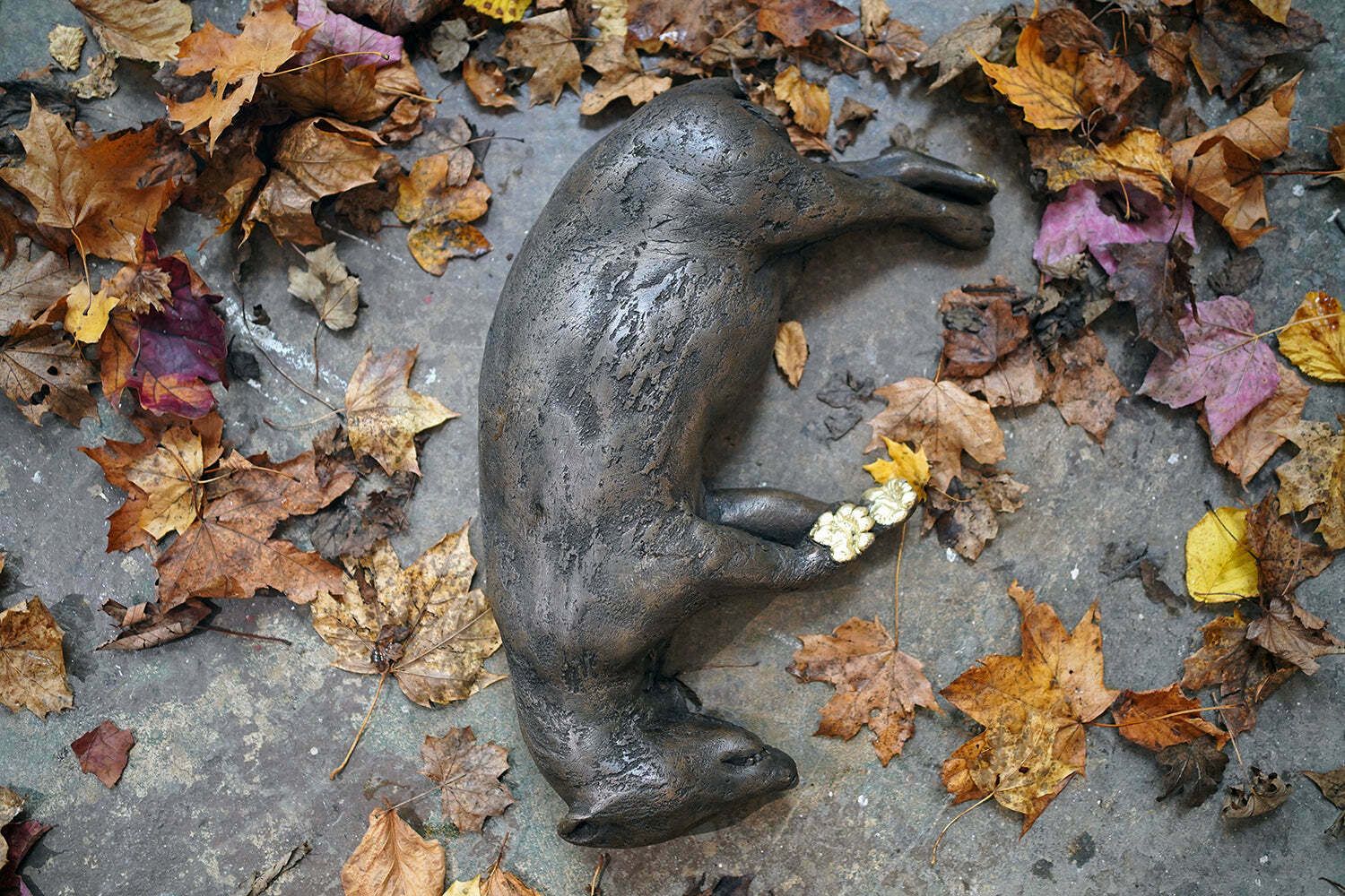 photo furniture Beth Carter; Badger; Bronze Resin; 3/15