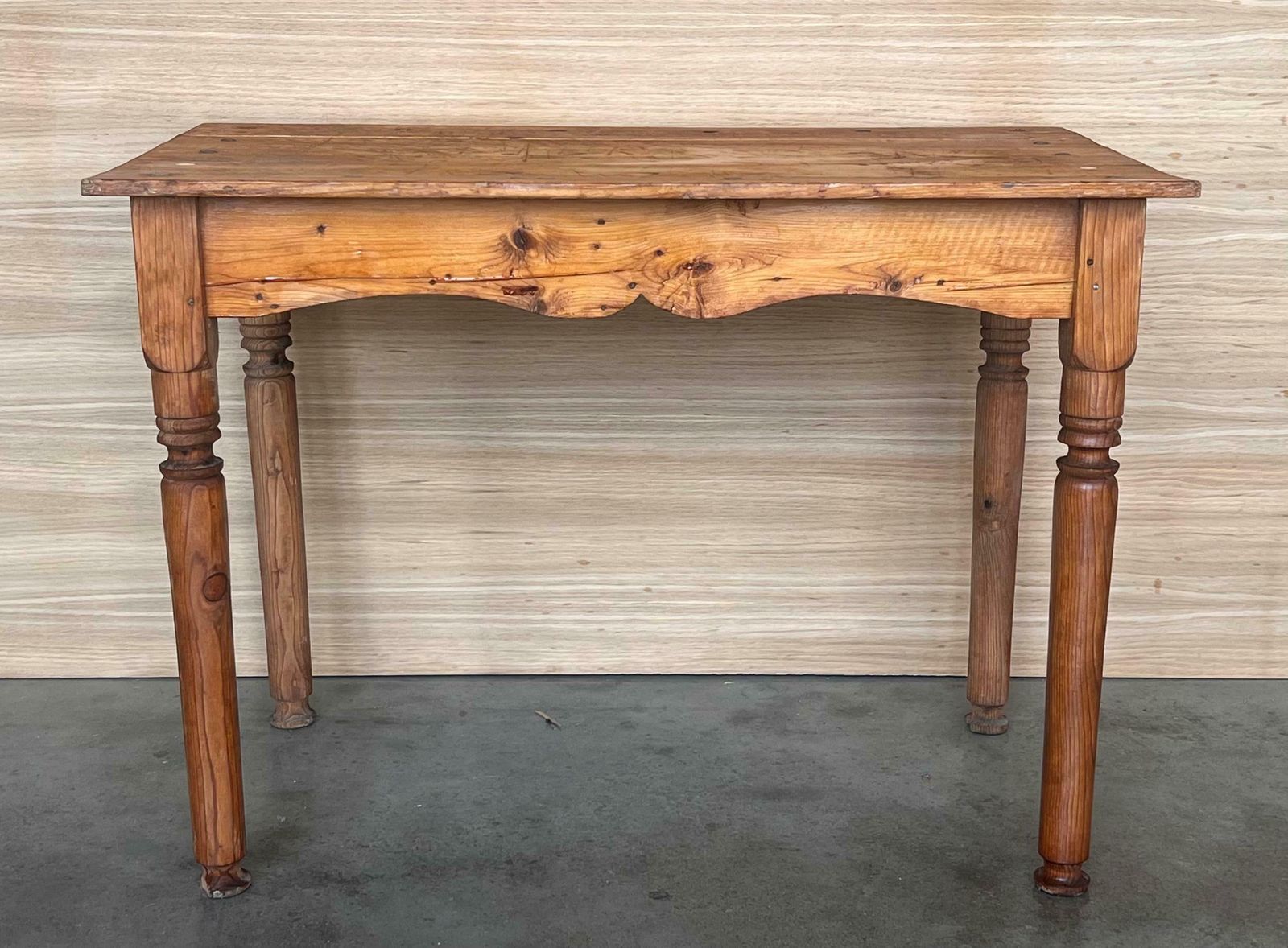 Spanish Country Pine "Mobila " Sofa Table Or Console Table With Drawer photo buy