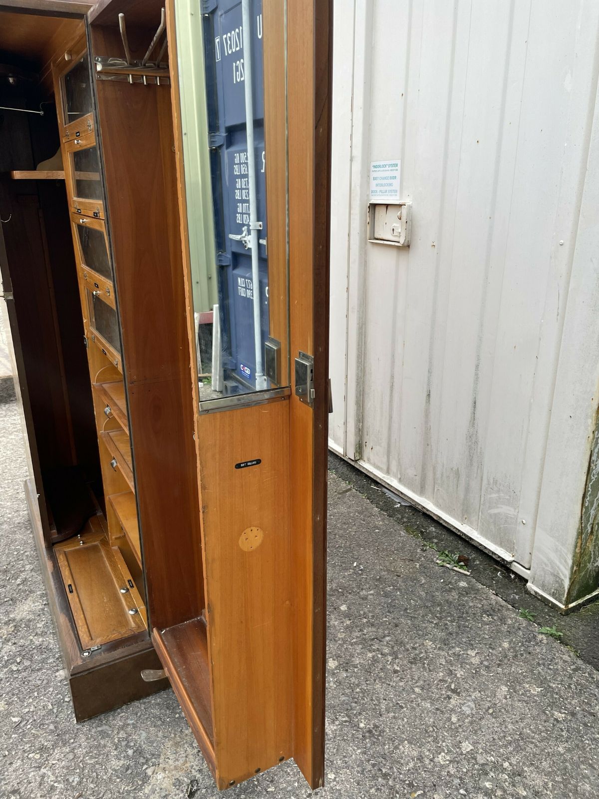 An Art Deco Wardrobe photo vintage