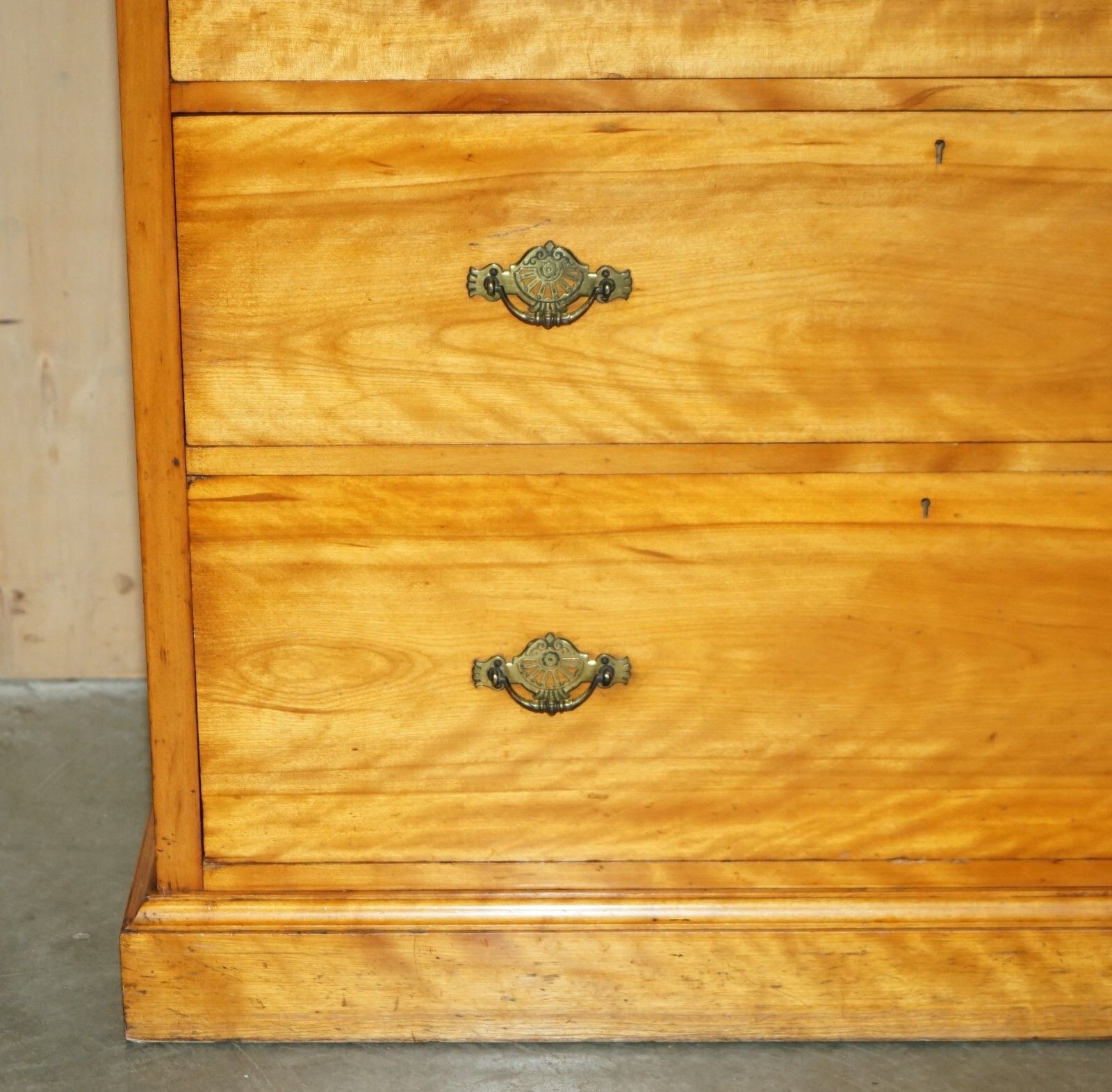 photo for sale Very Rare Antique Victorian Howard & Son's Stamped Victorian Chest Of Drawers