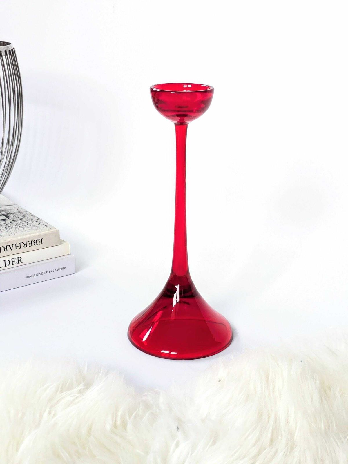 Glass Candlestick | Cari Zalloni Wmf | 1970's photo furniture