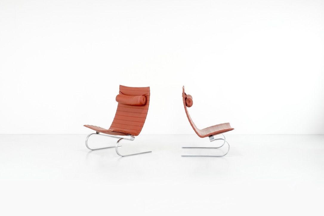 Armchair Pk20 By Poul Kjaerhom For Fritz Hansen, Denmark 1968. photo for sale