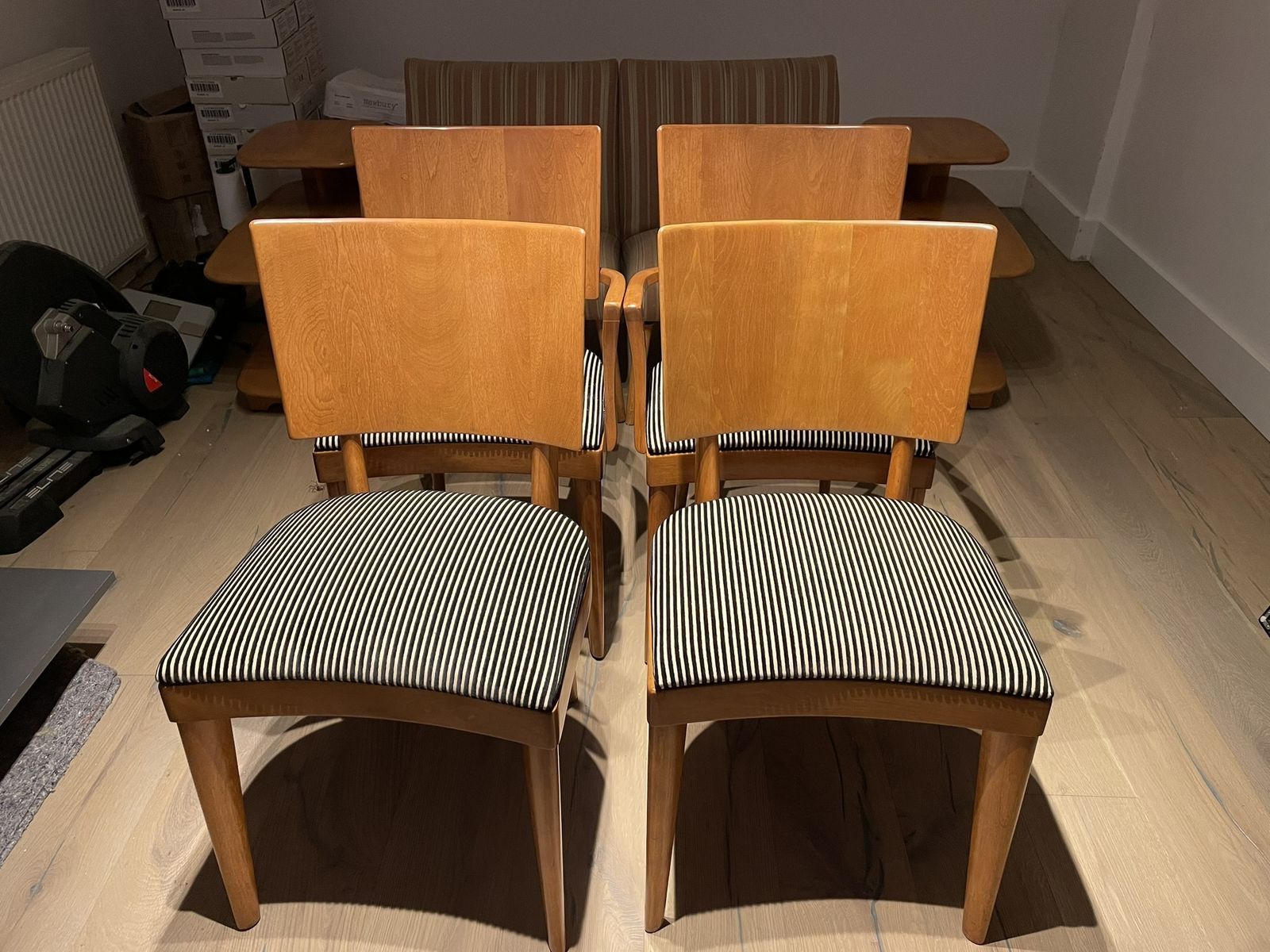 Vintage Mid 20th Century Heywood Wakefield Dining Chairs