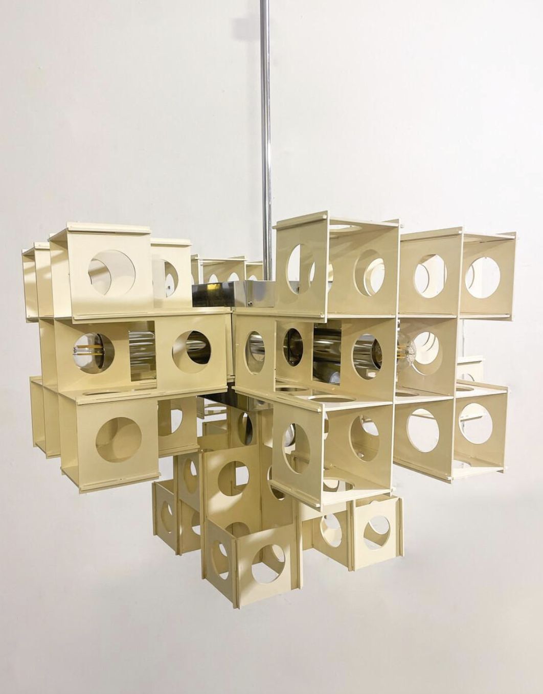 Mid Century Modern Suspension By Francesco Bocola For Stilnovo photo for sale