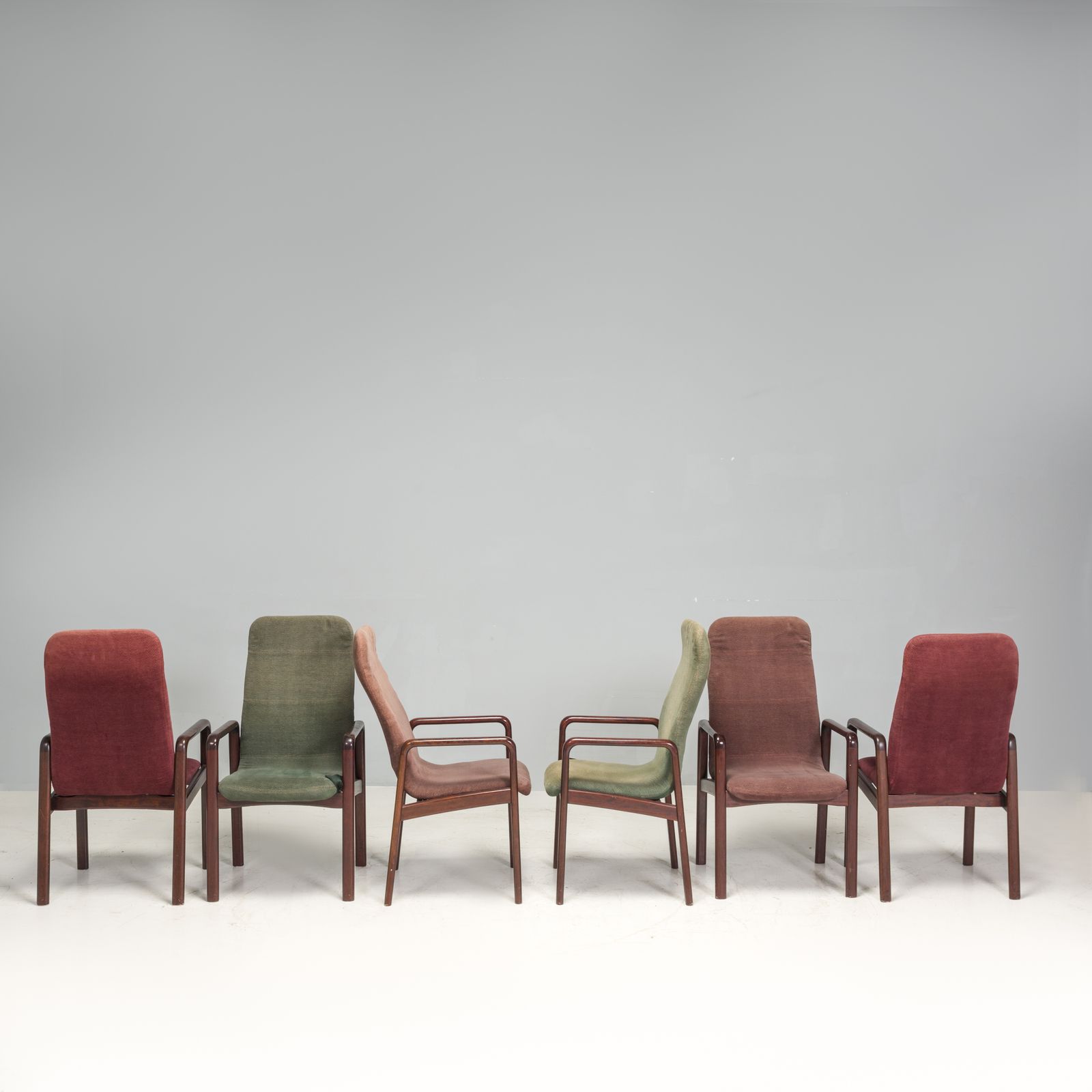 Dyrlund 1980s Rosewood Conference Armchair photo for sale