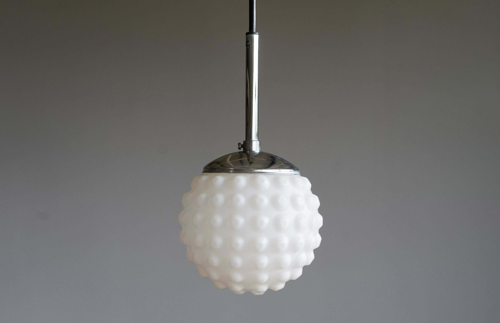 One Of 20 Opaline Glass Lamp By Rolf Krüger Staff Leuchten 34 Cm, Germany 1960s photo buy