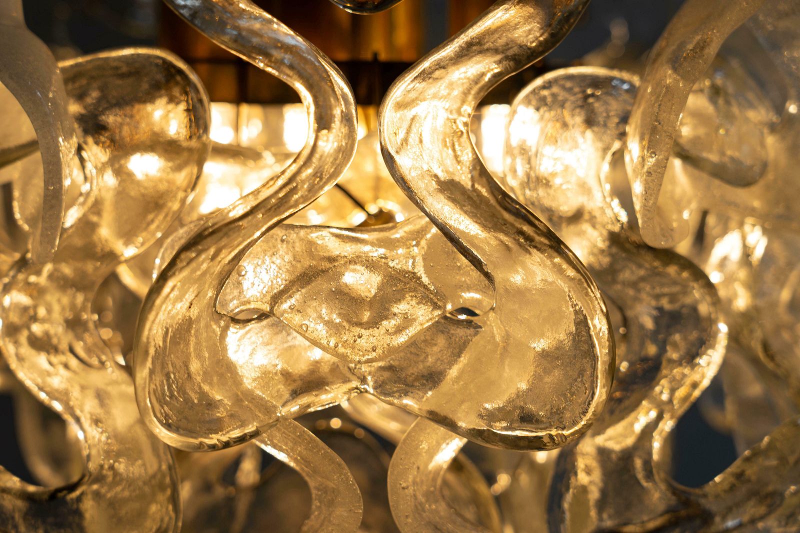 Mid Century Kalmar Leuchten   "Catena" Chandelier By Carlo Nason, 1960s photo Lighting
