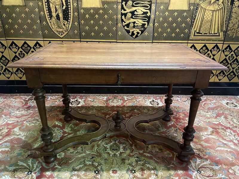 Bureau Ou Console D'entrée Style Louis XIII   Renaissance