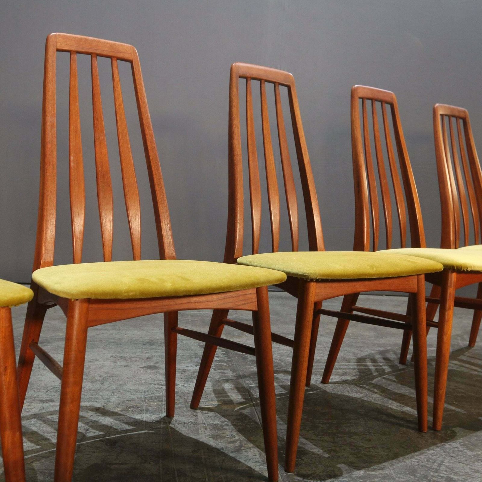 Koefoeds Hornslet Eva Dining Chairs By Niels Koefoed, Set Of Six photo buy