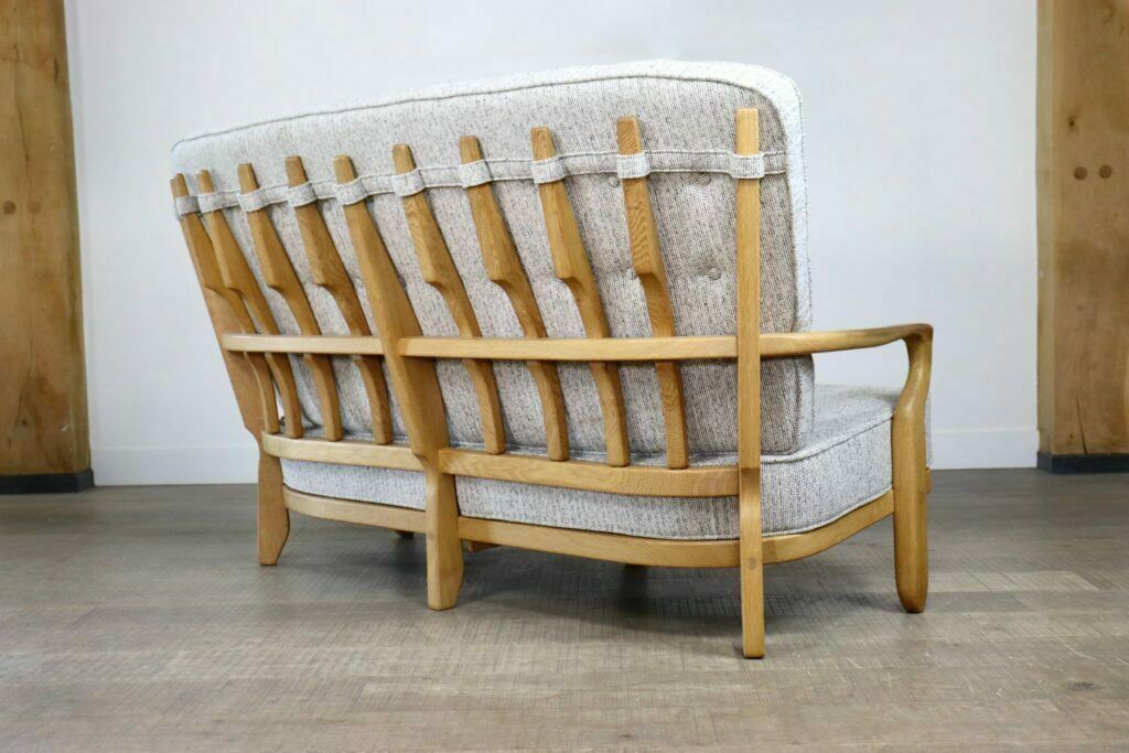Guillerme Et Chambron ‘Juliette’ Sofa, France 1955 photo vintage
