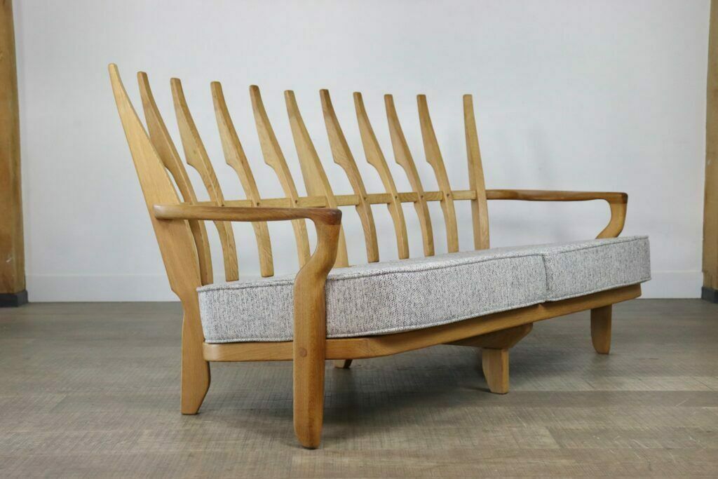 photo buy Guillerme Et Chambron ‘Juliette’ Sofa, France 1955