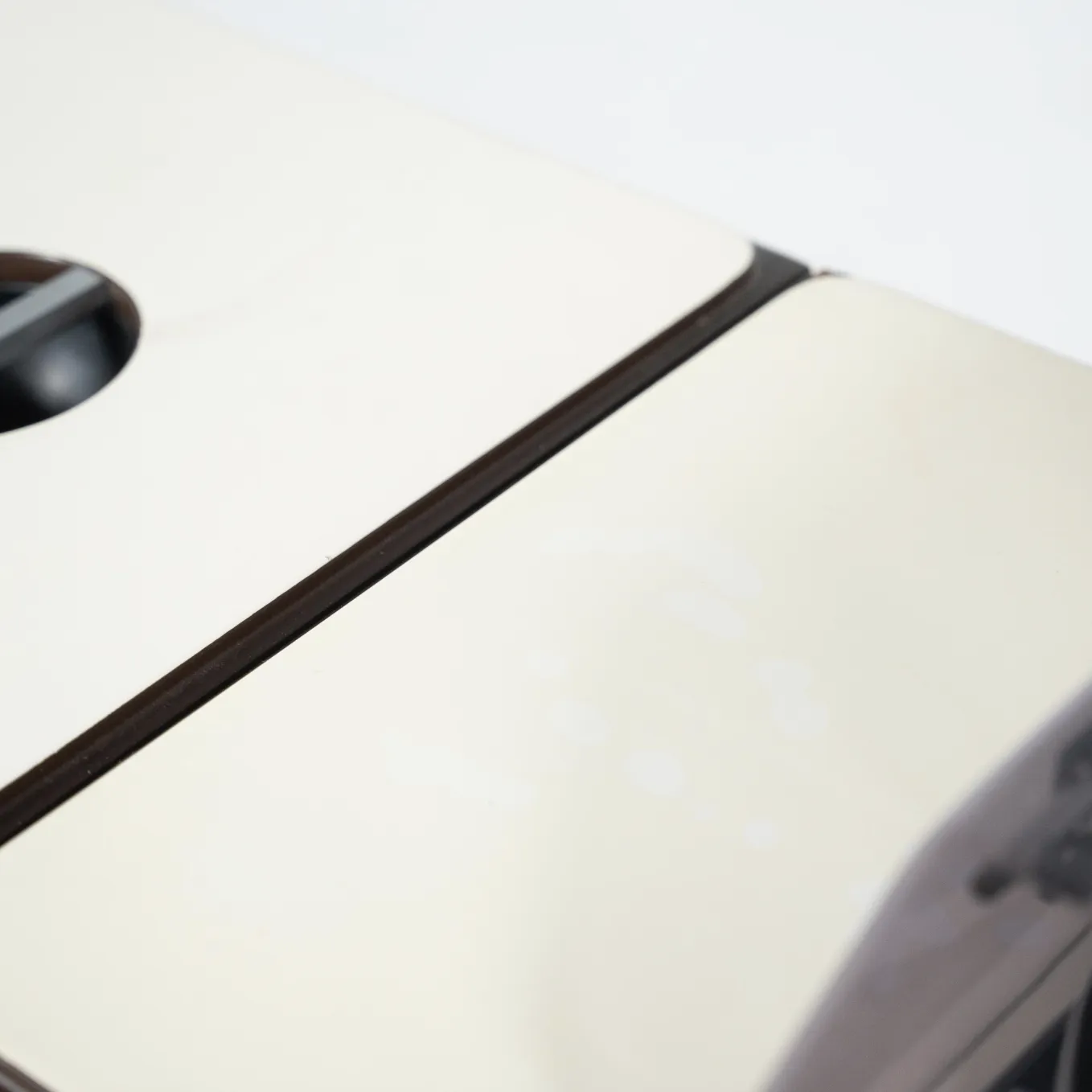 White Record Player Brionvega By Achille & Pier Giacomo Castiglioni, 1960s photo Home Decor