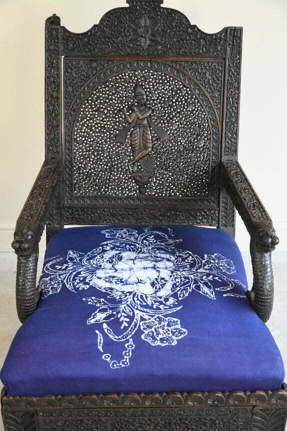 Anglo Burmese Armchair, Early 20th Century photo 745.0
