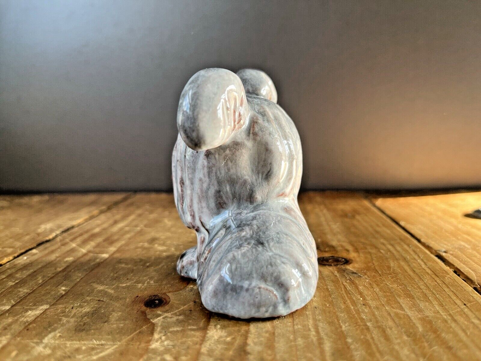 Antique Austrian Walter Bosse Pottery Ceramic Skye Terrier Dog Ornament Figurine photo Home Decor
