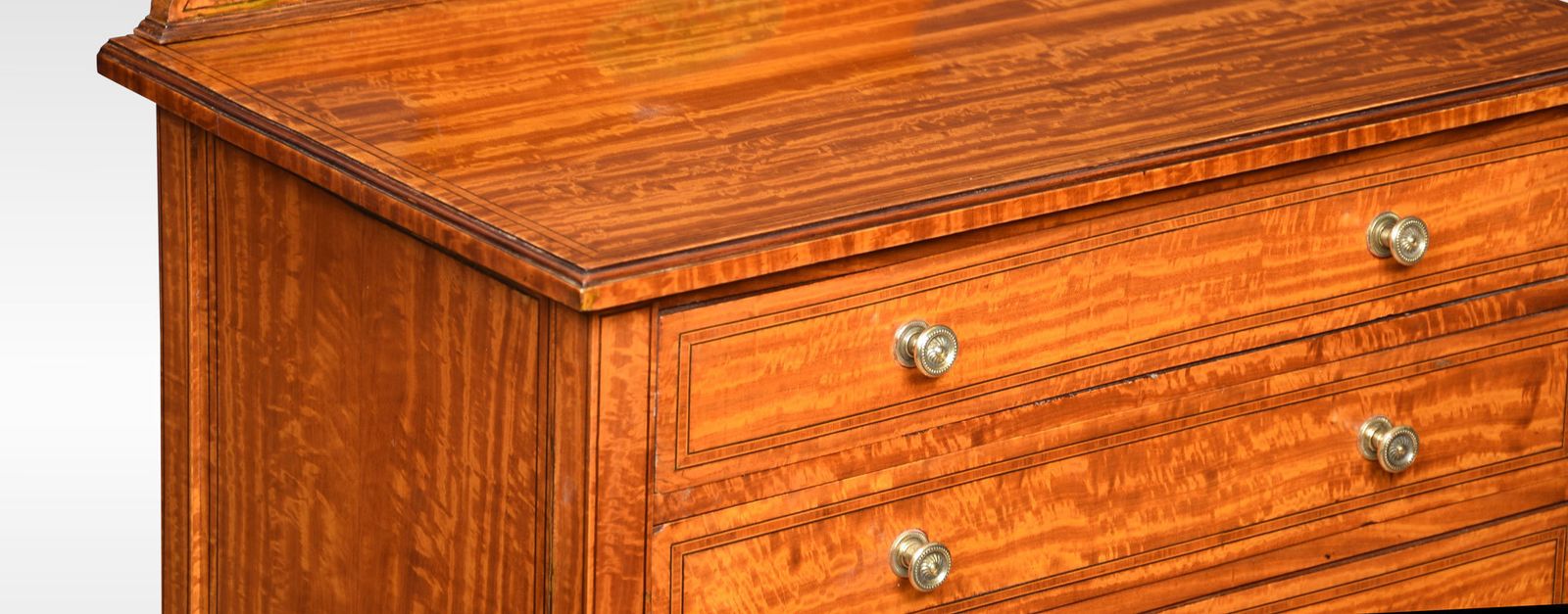 Satinwood Inlaid Music Chest photo buy