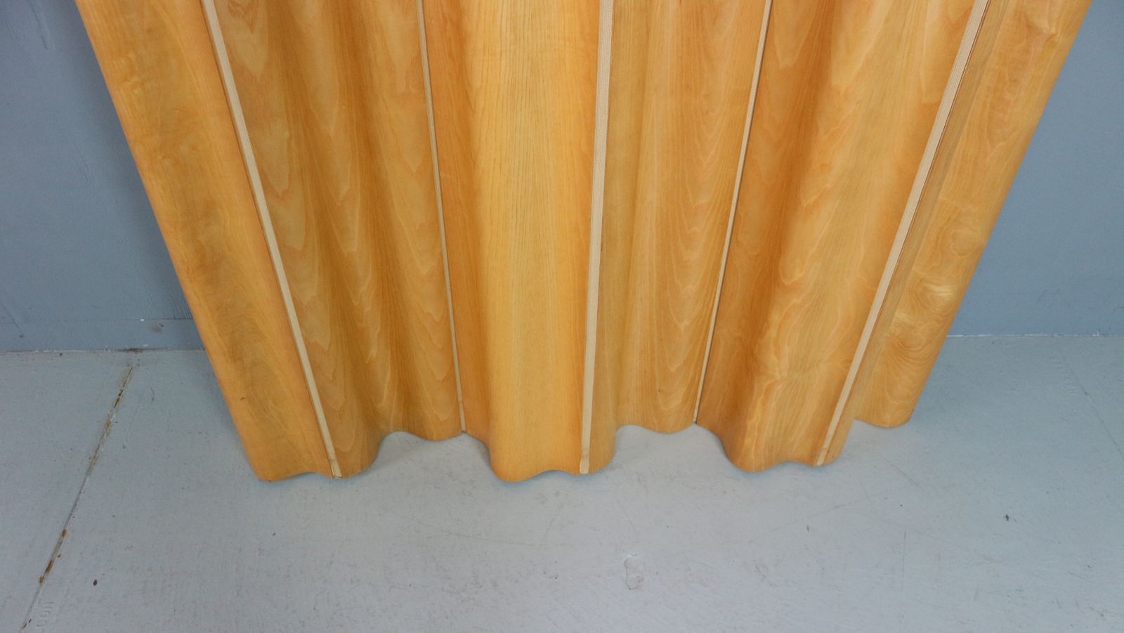 Folding Screen By Charles & Ray Eames (Fsw 6) For Herman Miller Birch Wood photo vintage