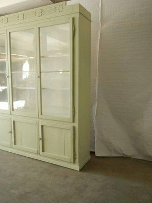 photo furniture Vintage Fir Display Cabinet, 1950s