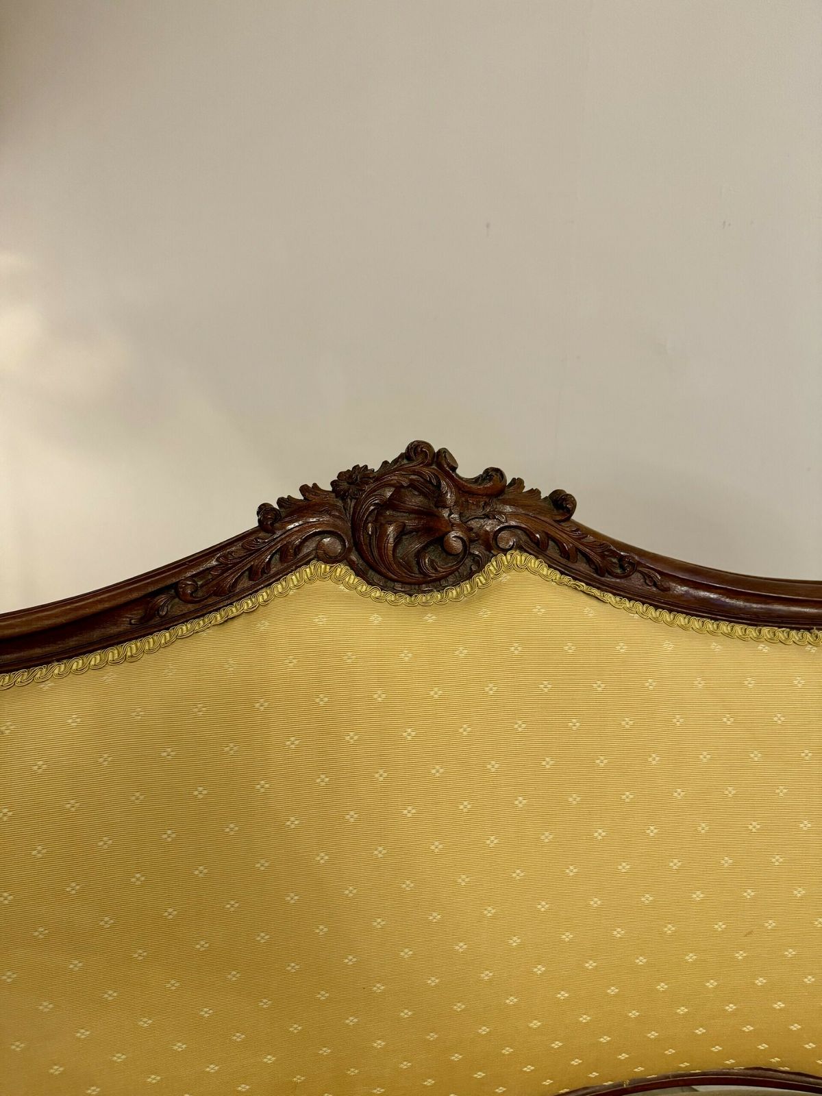 2650.0 Fine Antique French Carved Walnut Three Piece Suite photo