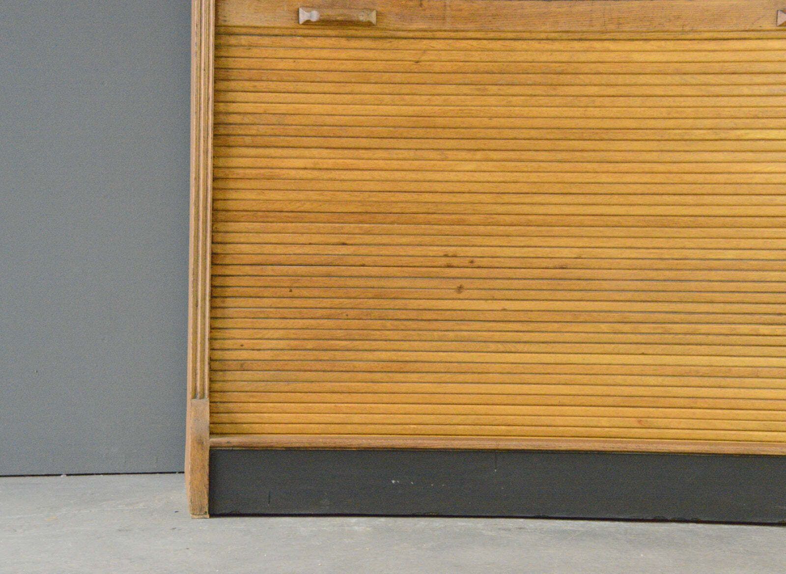 Soennecken Tambour Fronted Bookcase Circa 1920s photo Furniture
