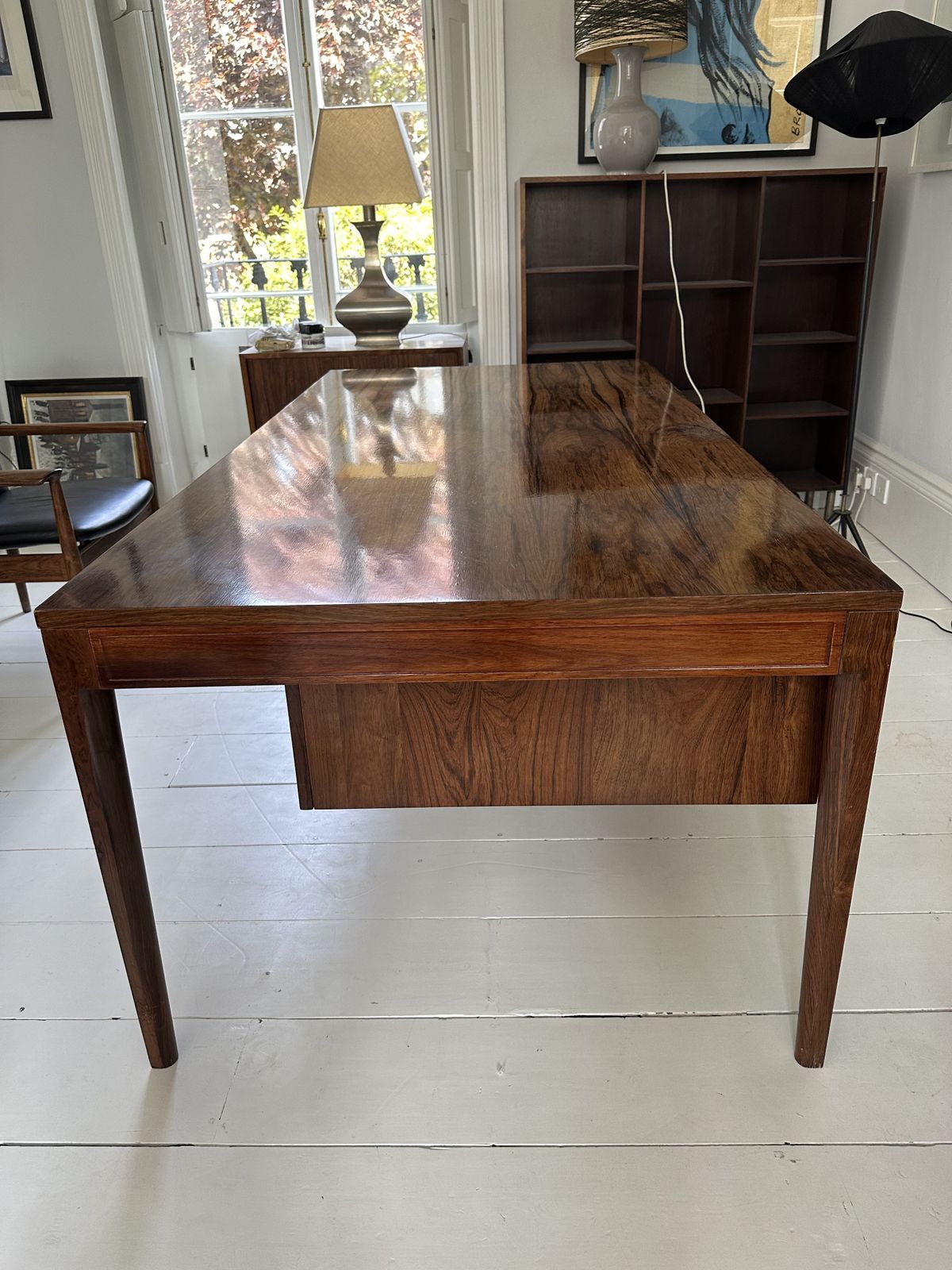 Finn Juhl Diplomat Desk And Chairs