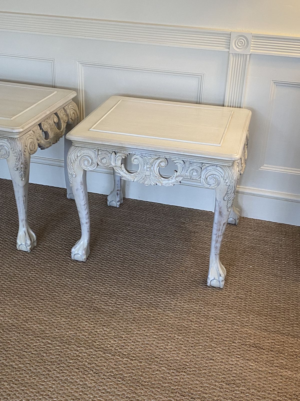 A Pair Of Mid Century Lamp Tables Or Side Tables photo for sale