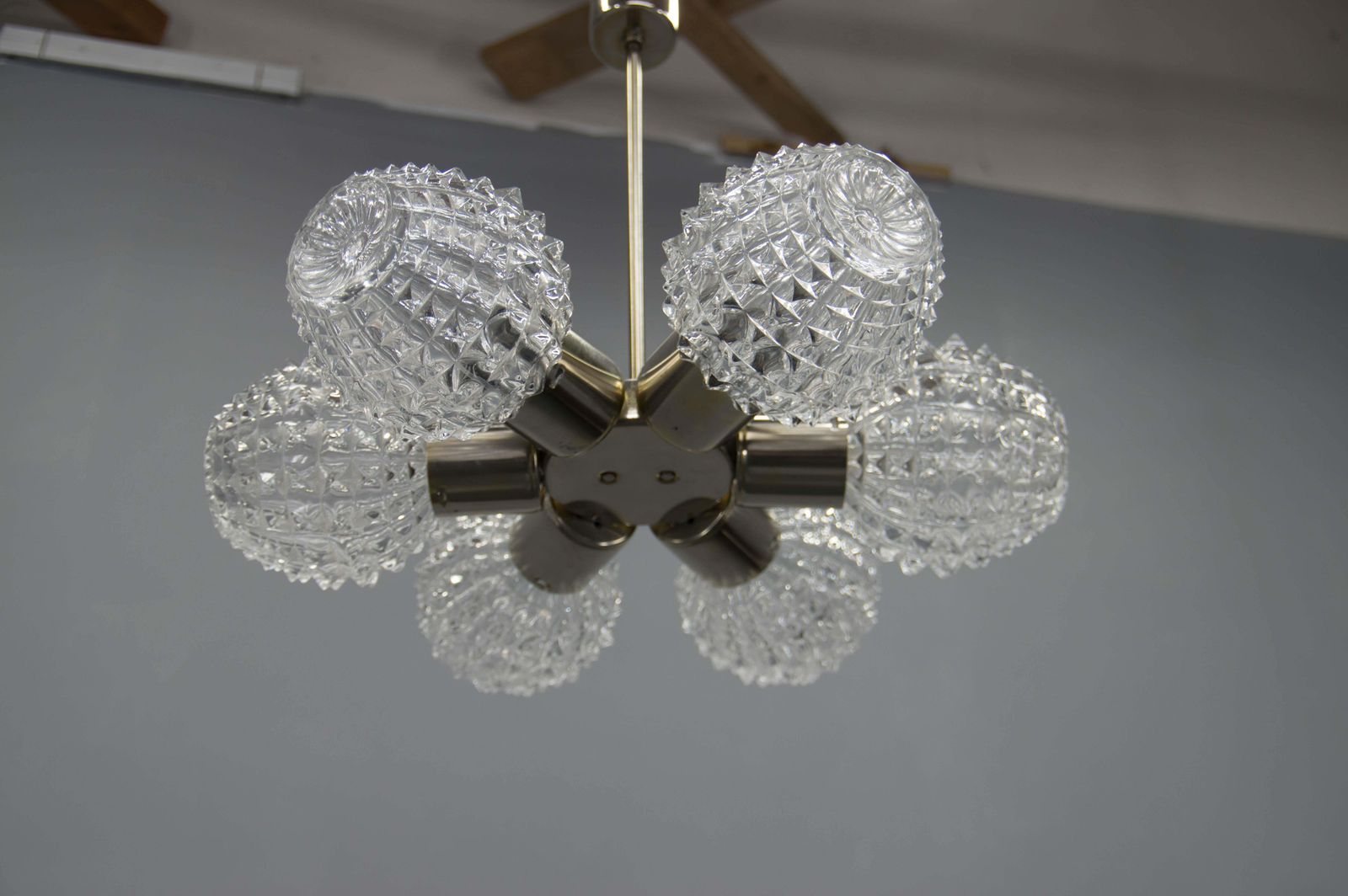 Mid Century Chandelier By Kamenicky Senov, 1970s photo furniture