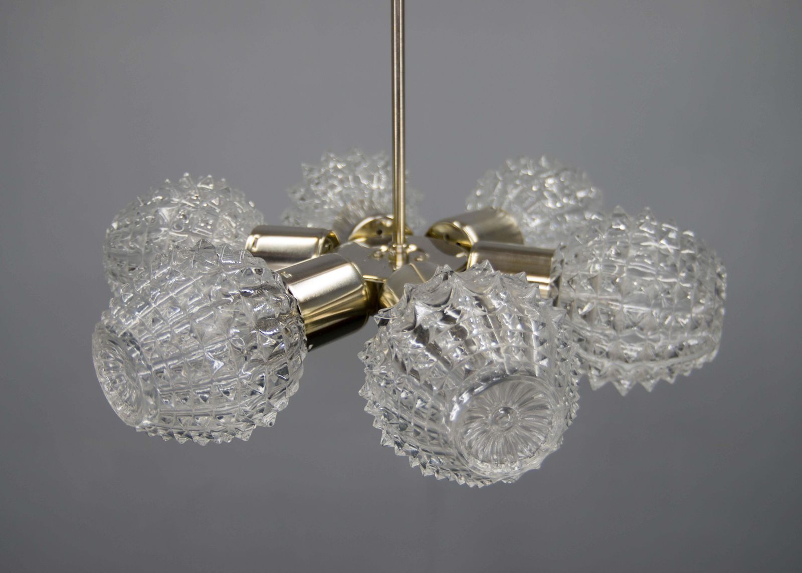 Mid Century Chandelier By Kamenicky Senov, 1970s photo 580.0