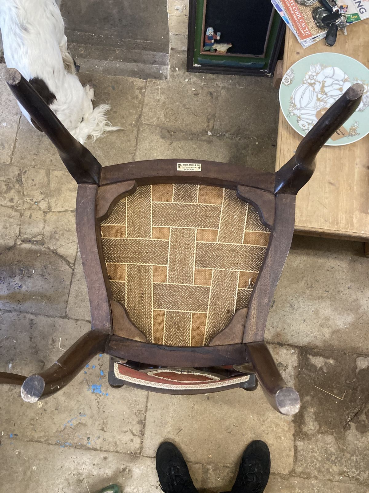 Pair Of “His And Hers” Bedroom Chairs By Jas Shoolbread photo vinterior
