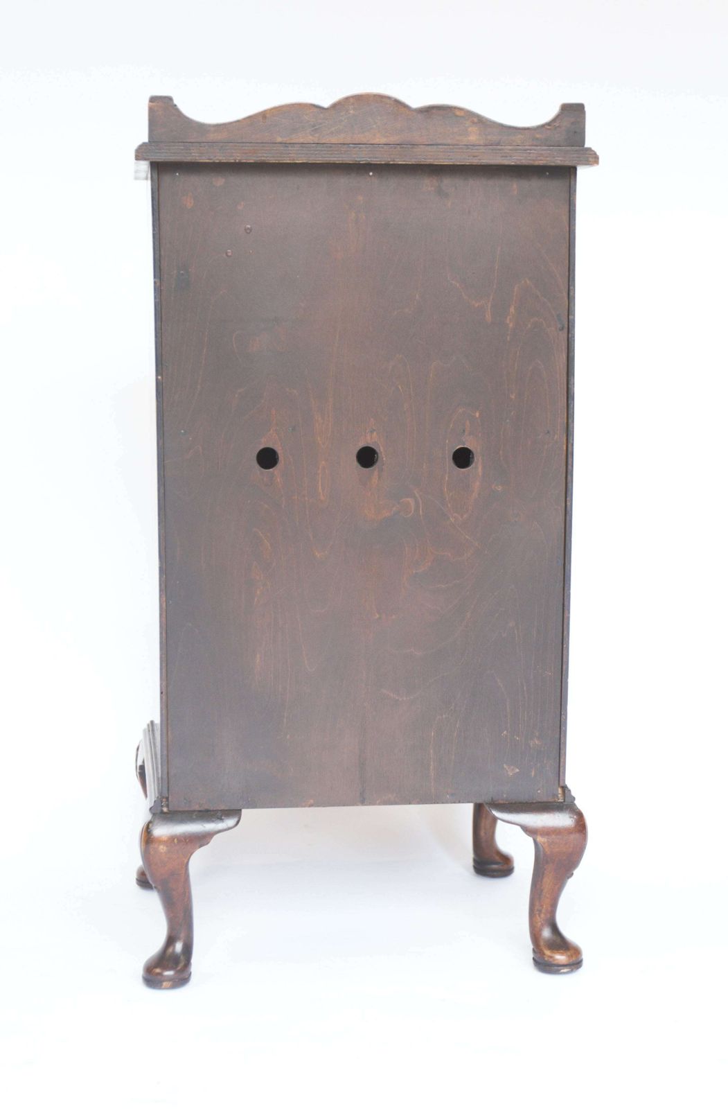Walnut Queen Anne Style Bedside Table photo Furniture
