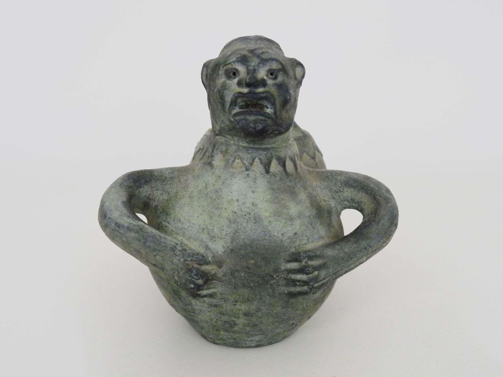 Zoomorphic Ceramic Vase Partenon Spain 1950s photo 324.0