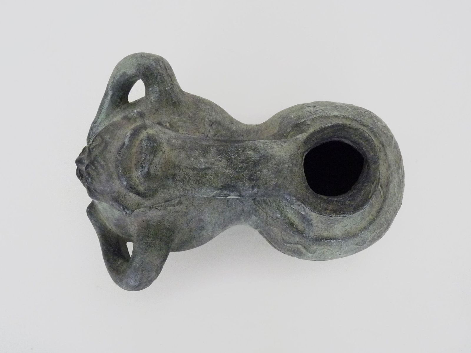 Zoomorphic Ceramic Vase Partenon Spain 1950s photo buy
