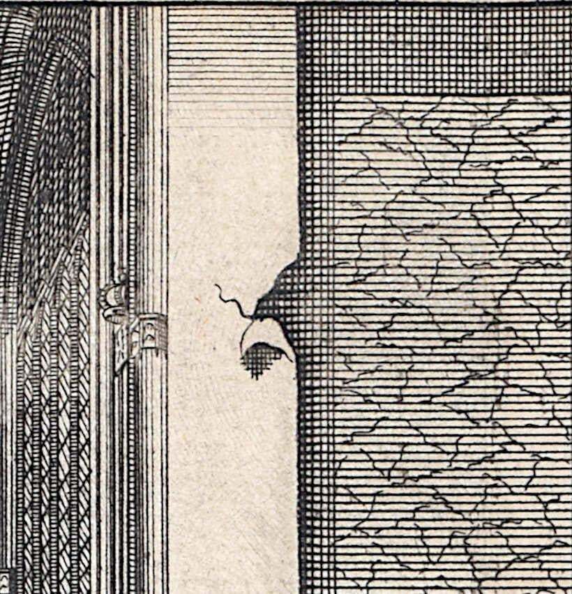 Pieter Van Der Aa, King's Chapel, Cambridge Engraving Pieter Van Der Aa After David Loggan, 1727, II photo Art