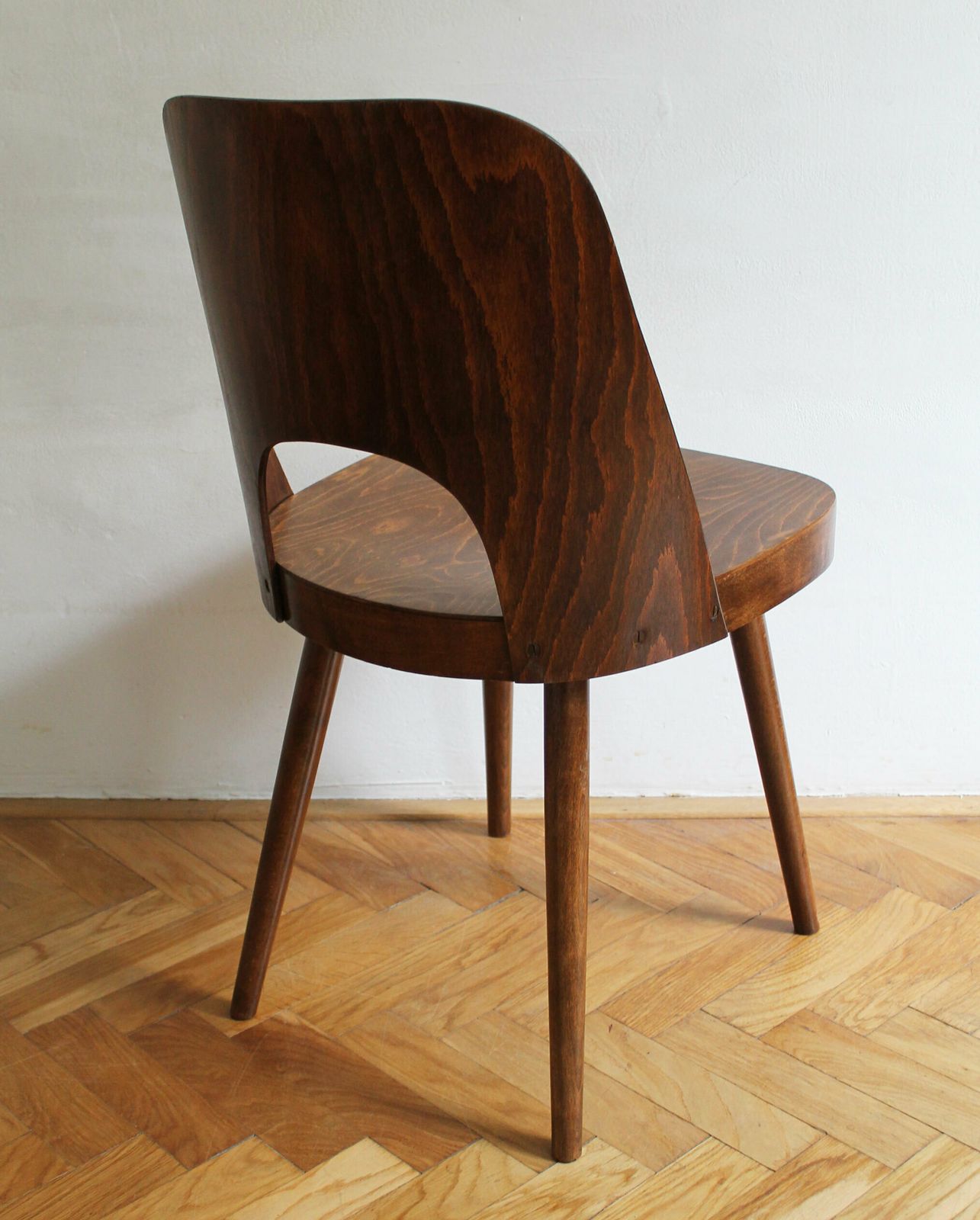 Mid Century Dining Chair No.515 By Oswald Haerdtl For Ton Company photo buy