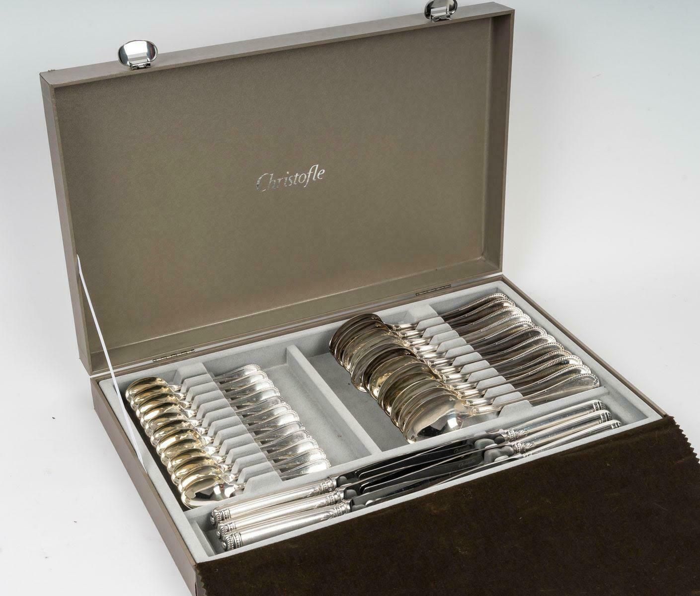 Large Christofle Service In Original Boxes. photo vinterior