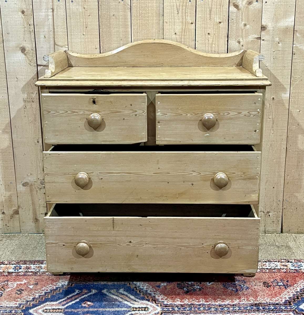 19th Century Victorian Chest Of Drawers In Fir photo 1160.0