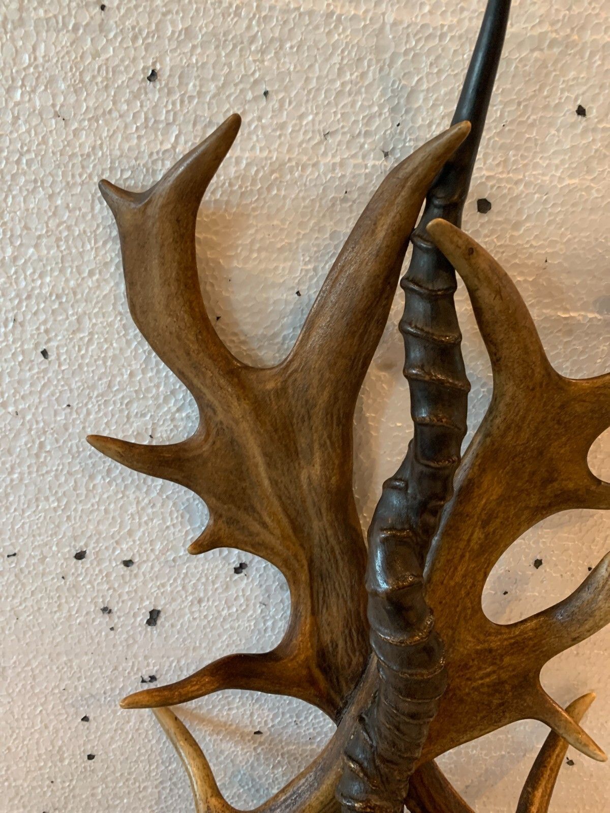 photo vinterior Deer Wood Fireplace Trim