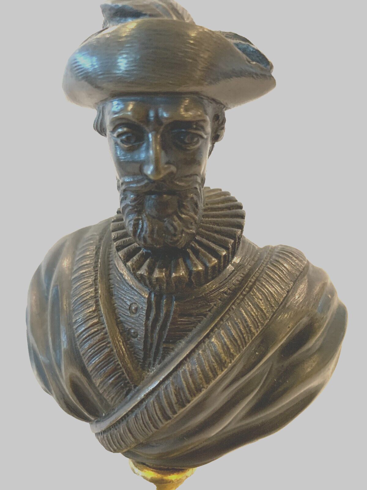 Pair Of Napoleon III 19th Century Chiseled Bronze Bust photo furniture