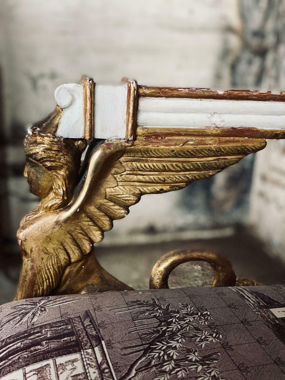 Antique French Empire Sofa photo for sale