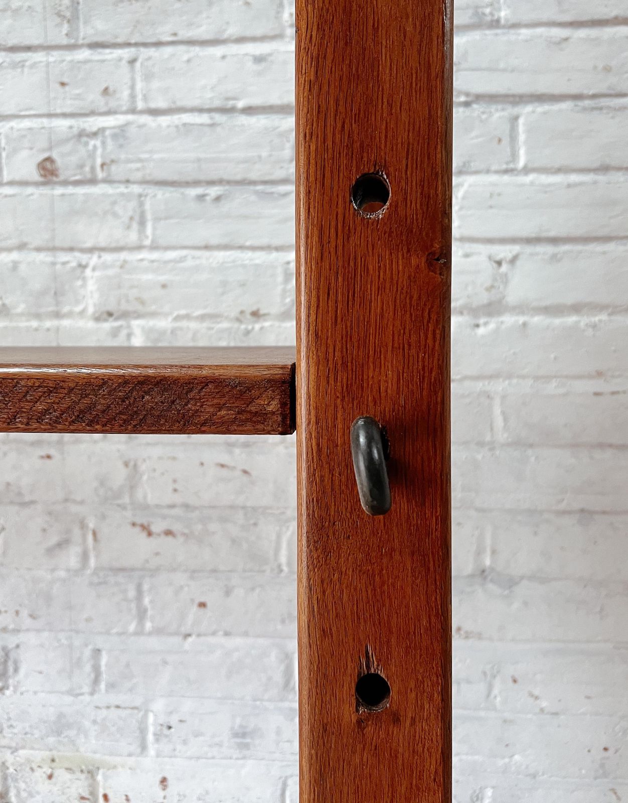 photo furniture Antique Solid Oak Kitchen Shelving Unit