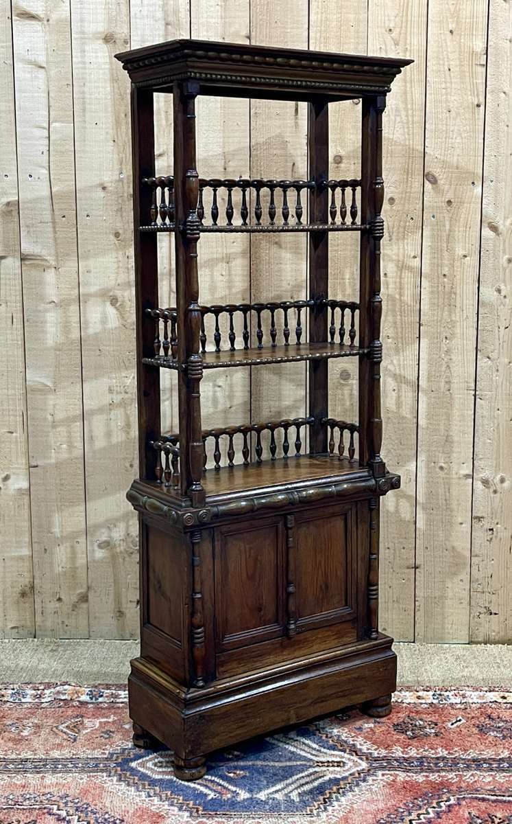 Fir Bookcase From The End Of The 19th Century photo buy