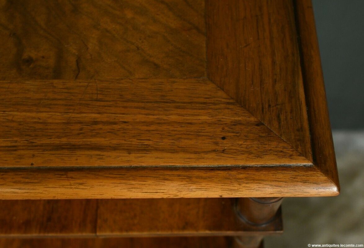 Revolving Walnut Bookcase, Stamped G.Lancelin – 1900 photo 1520.0