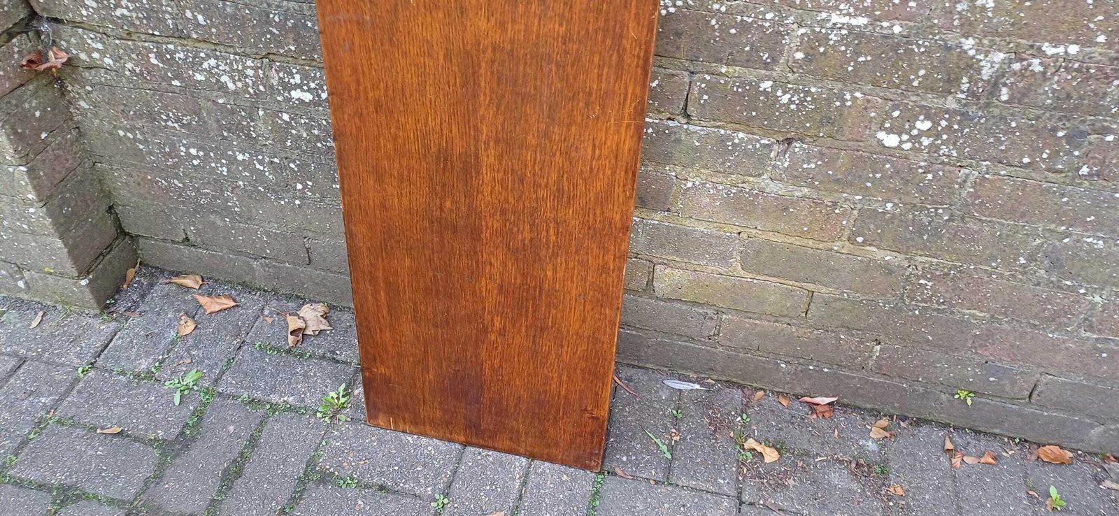 Beautiful 1920s Decorative Wooden Inlaid Oak Veneer Panel – Vintage Wall Art photo Art