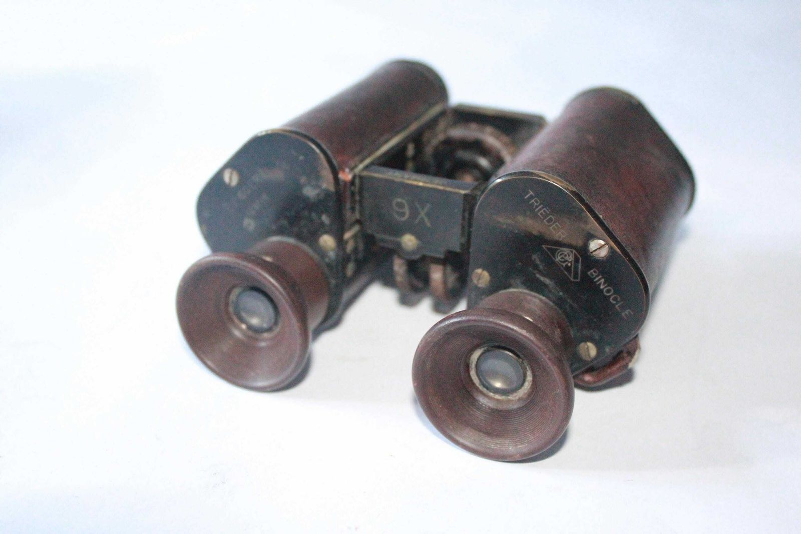 Antique Goerz Binoculars With Case, 1903. German Military. photo Home Decor