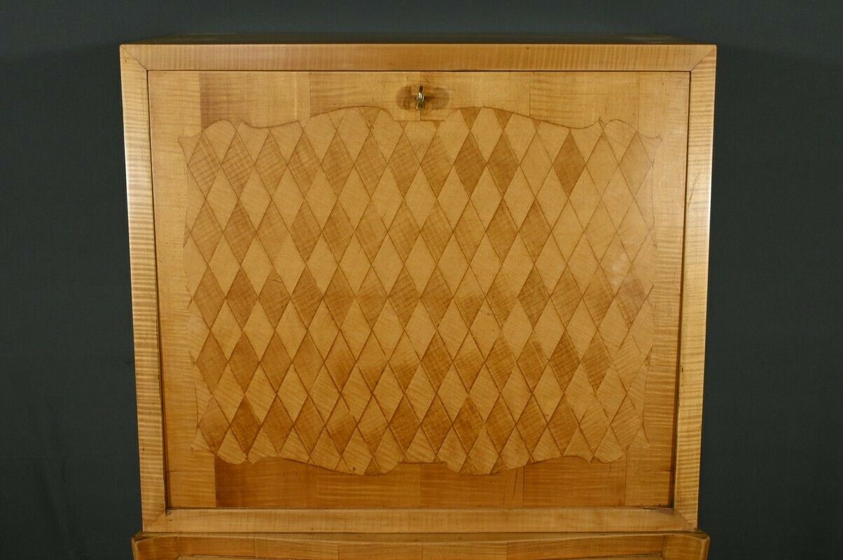 Lemonwood Secretary, Art Deco Style – 1950 photo buy