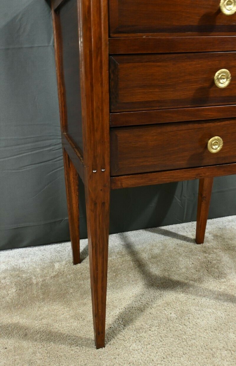 Furniture Mahogany Chiffonier, Louis XVI Period – Late 18th Century photo
