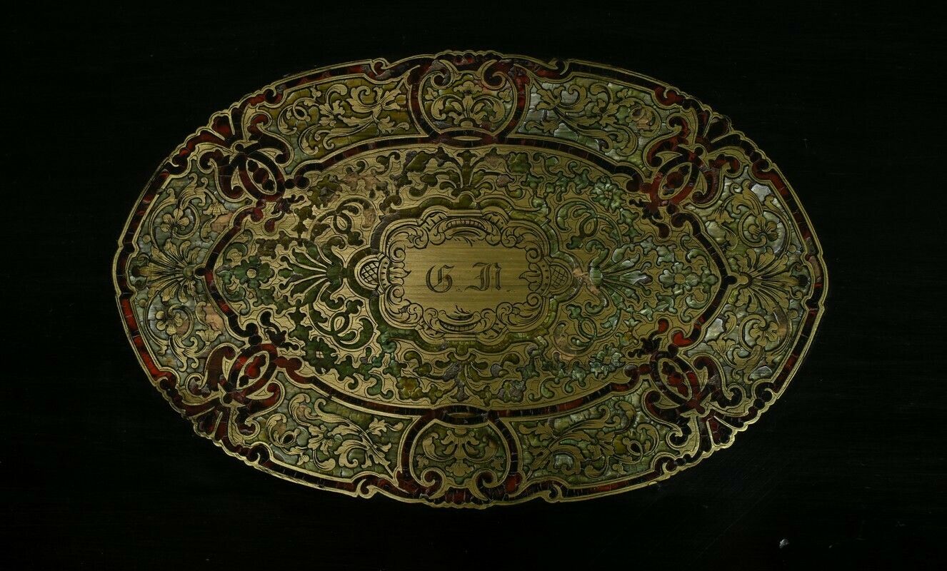 Blackened Pearwood Worker, Napoleon III Period – Mid 19th Century photo buy